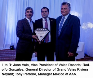 Grand Velas Riviera Nayarit  - Five-Diamond Award