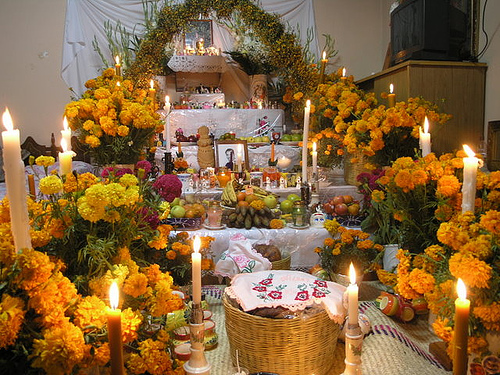 altar de muertos