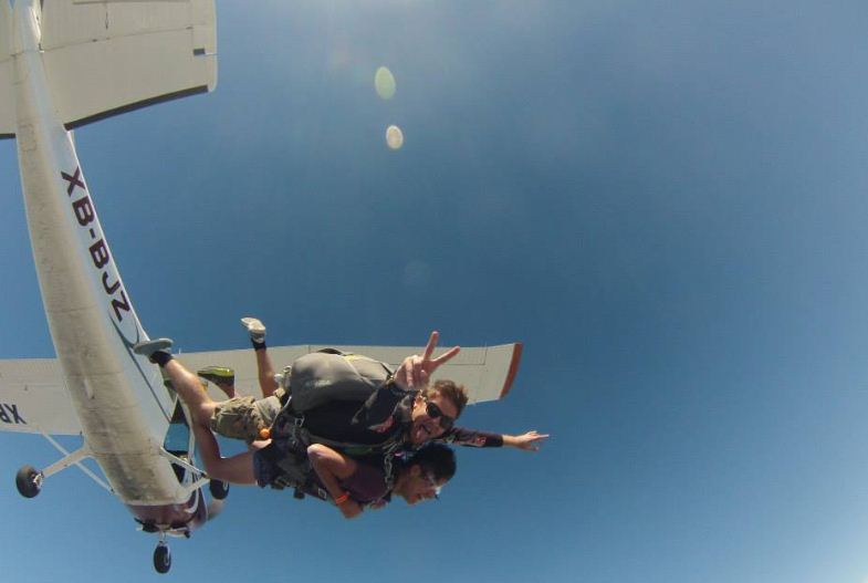 skydive en puerto vallarta