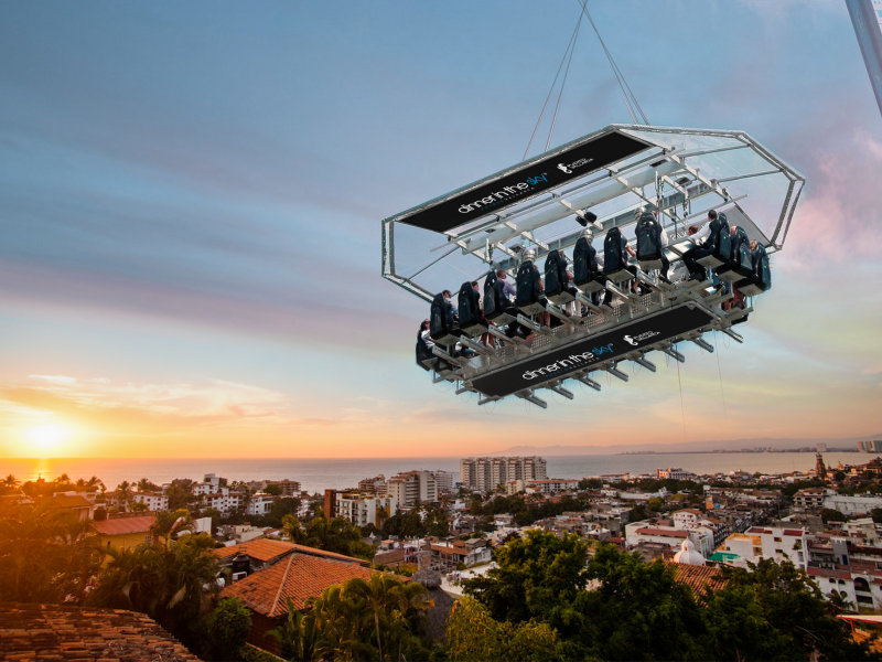 dinner in the sky puerto vallarta, hotel boutique casa velas, marina vallarta