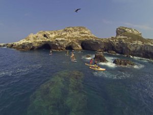 Sup tour throug las marietas