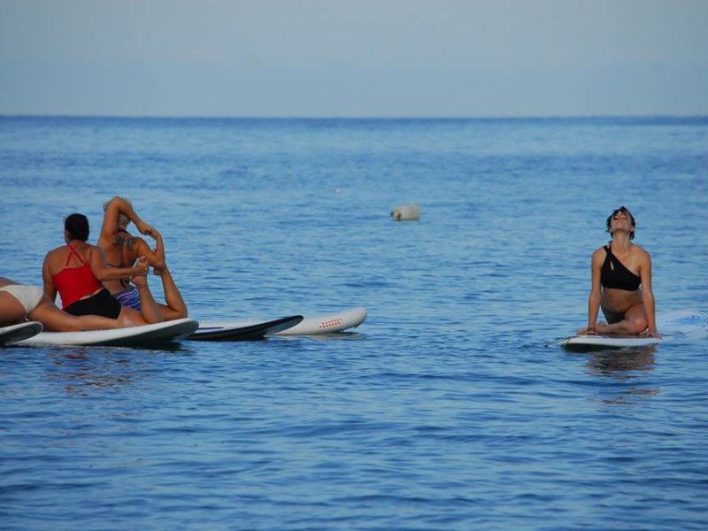 SUP Yoga in Vallarta-Nayarit