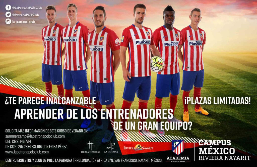 Campamento de Verano del Atlético de Madrid en La Patrona