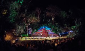 Rhythms of the Night is one of two tours Vallarta Adventures offers to the paradise called Las Caletas. The show is held under the moonlight, allowing you to fully appreciate the fascinating visual effects.