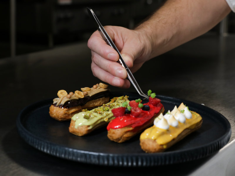 Grand Velas Riviera Nayarit's eclairs you can lear to cook