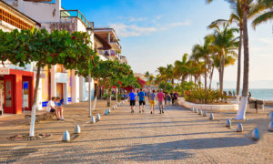 Visit the Malecon of Puerto Vallarta, Mexico