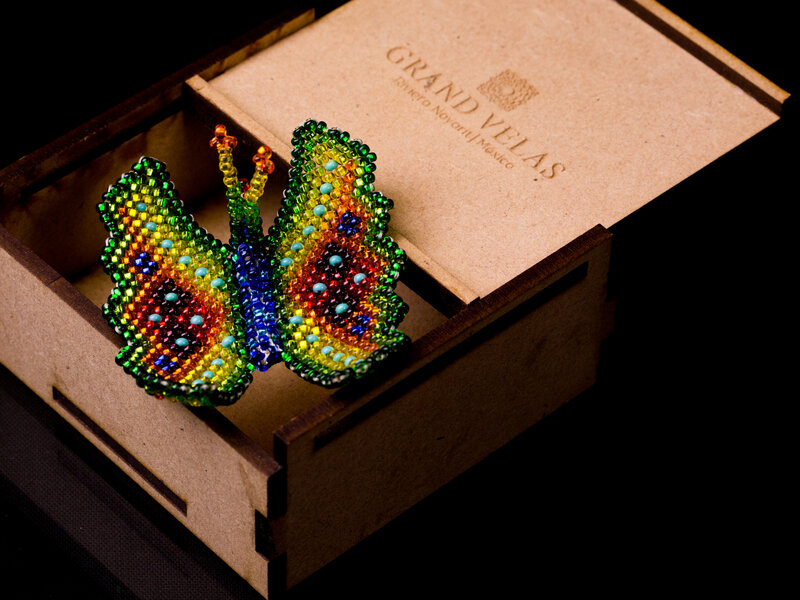 Huichol Butterflies in SE Spa at Grand Velas Riviera Nayarit