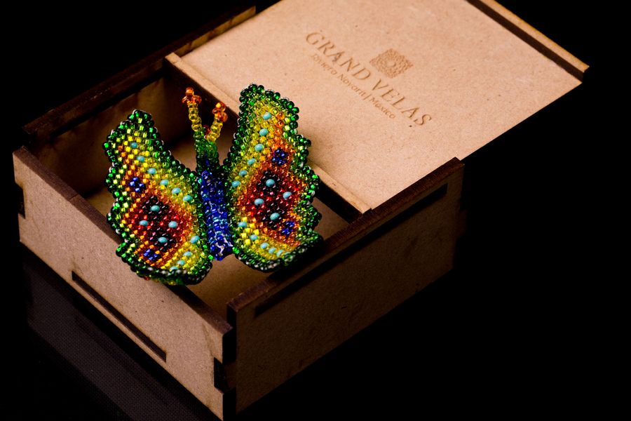 Huichol Butterflies in SE Spa at Grand Velas Riviera Nayarit