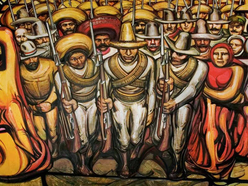 Mexican-Revolution-mural